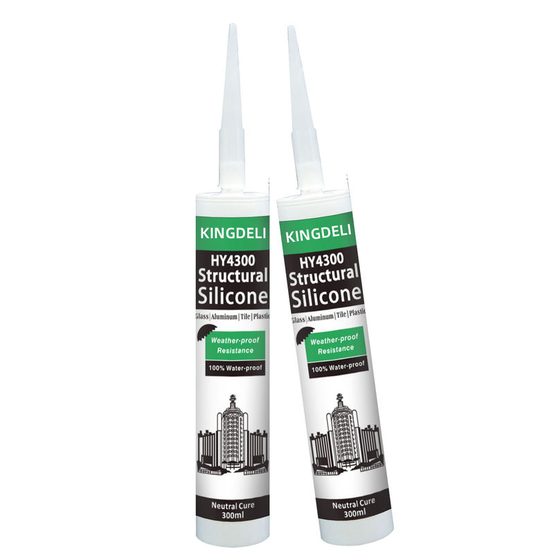Il silicone strutturale di secchezza veloce calafata il colore di Clear Black multiuso