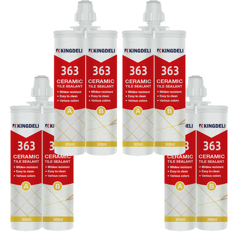 Malta liquida a resina epossidica impermeabile chimica, colore bianco 300ml del sigillante della crepa delle mattonelle
