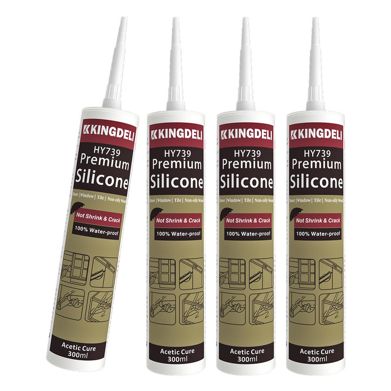 Acquista Acetic One Component Low Odor Quick Dry Silicone Sealant per il tetto